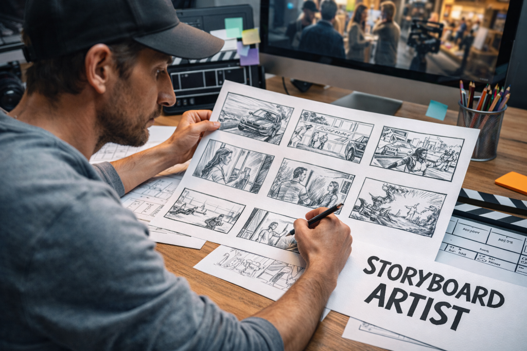 Profesi Storyboard Artist: Perancang Visual Alur Cerita dalam Industri Kreatif