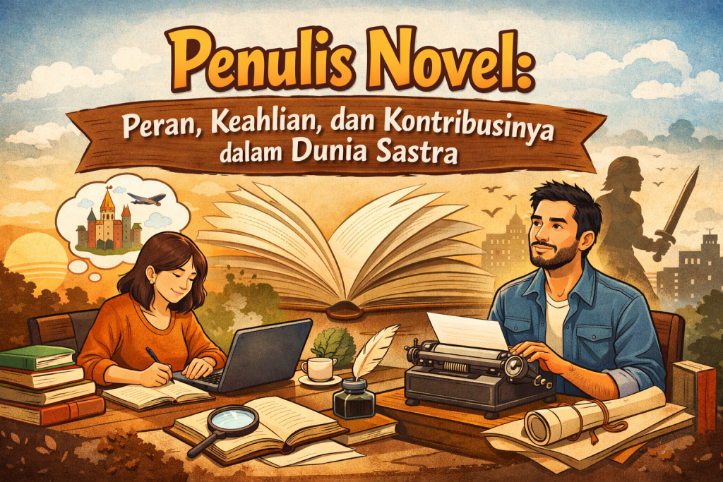 Penulis Novel: Peran, dan Kontribusinya dalam Dunia Sastra