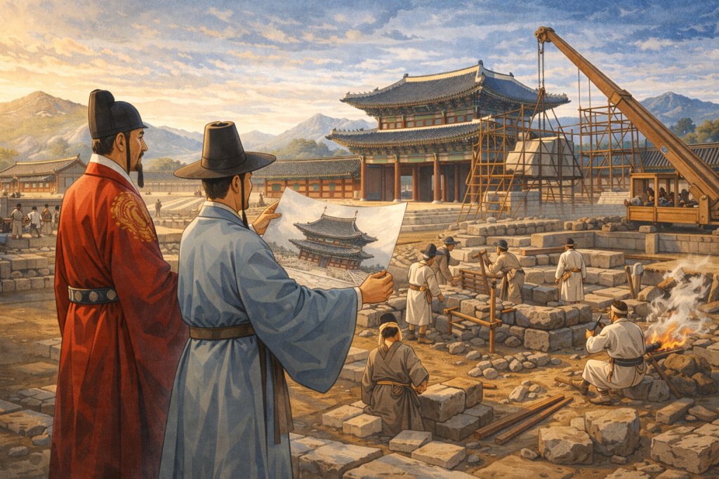 Awal Mula berdirinya Istana Gyeongbokgung