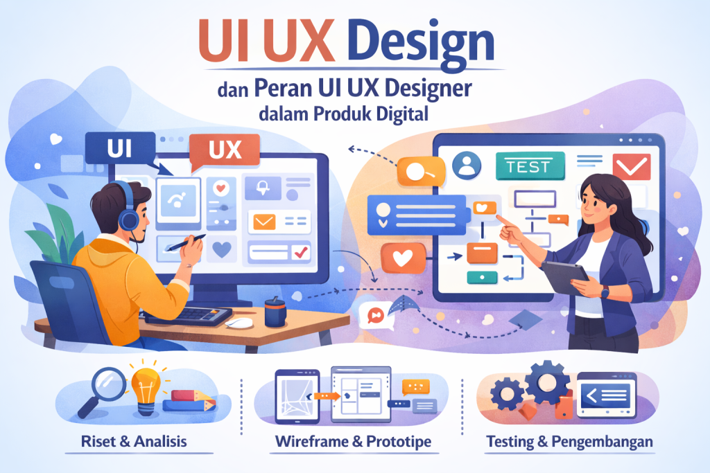 UI UX Design dan Peran UI UX Designer dalam Produk Digital
