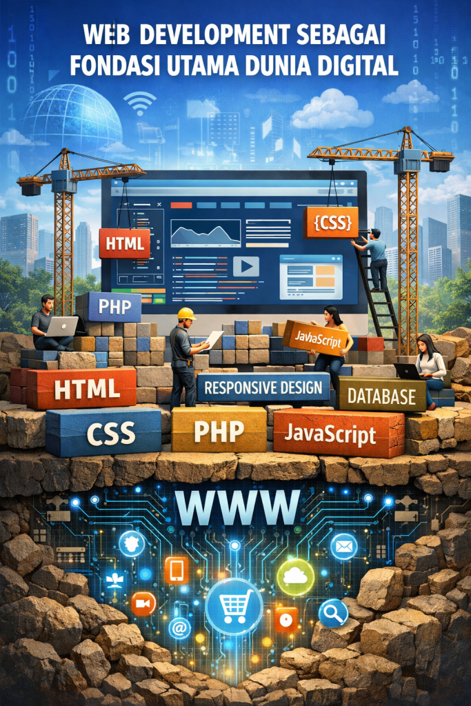 Web Development sebagai Fondasi Utama Dunia Digital